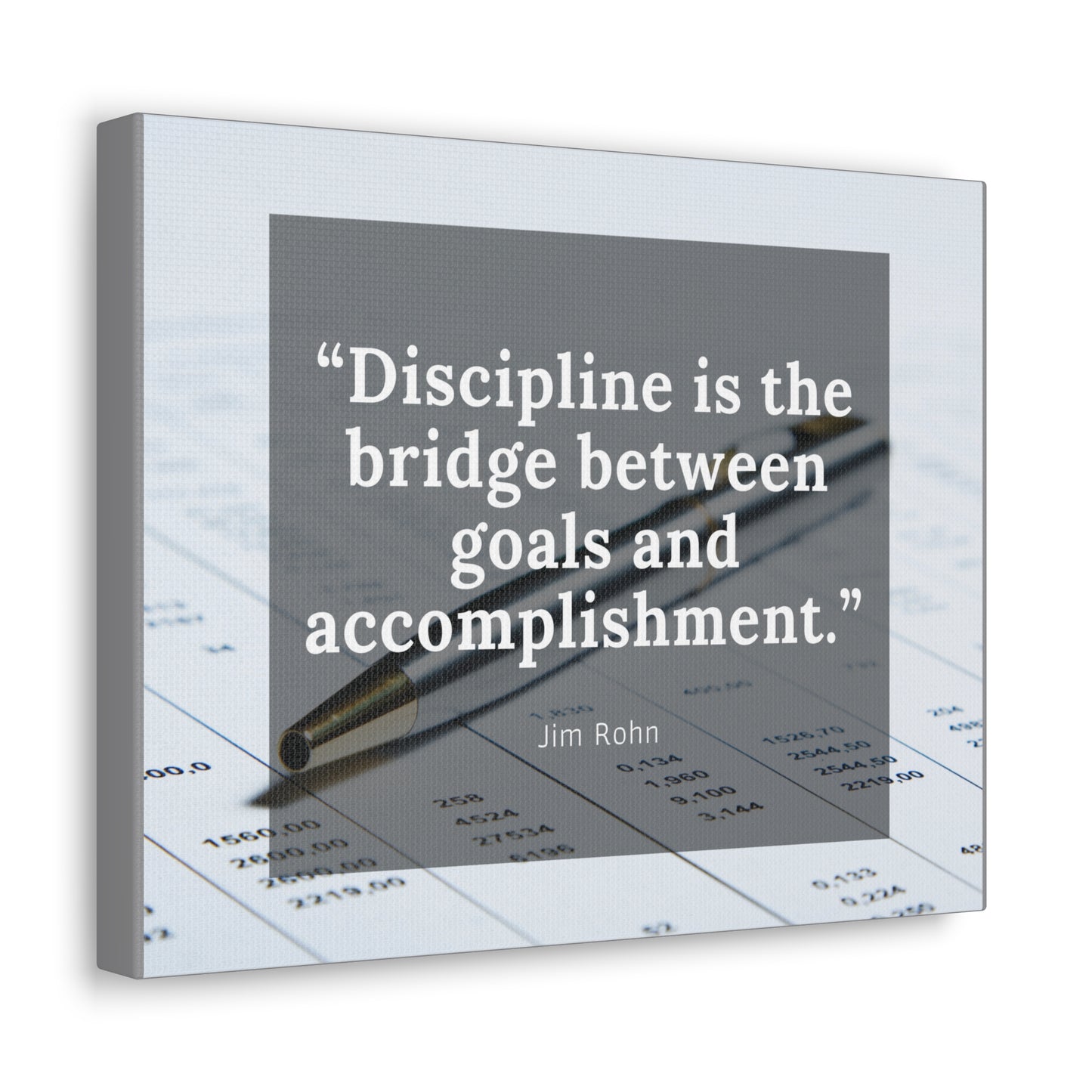 Discipline - Canvas Gallery Wraps