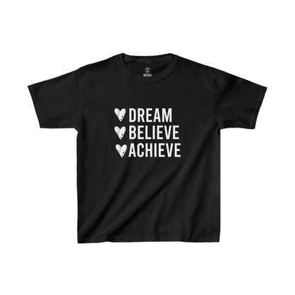 Dream Believe Achieve Heavy Cotton™ Tee - Two Sided Print