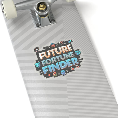 Future Fortune Finder - Kiss-Cut Stickers