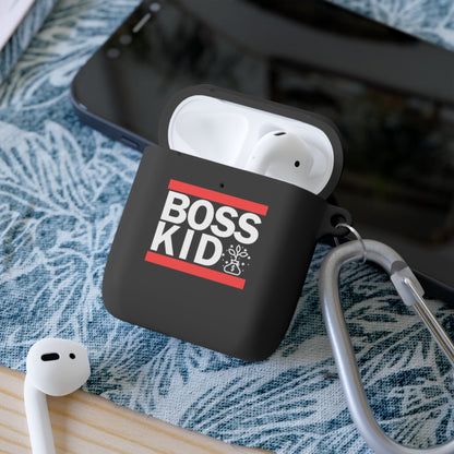 Boss Kid AirPods and AirPods Pro Case Cover - White Design