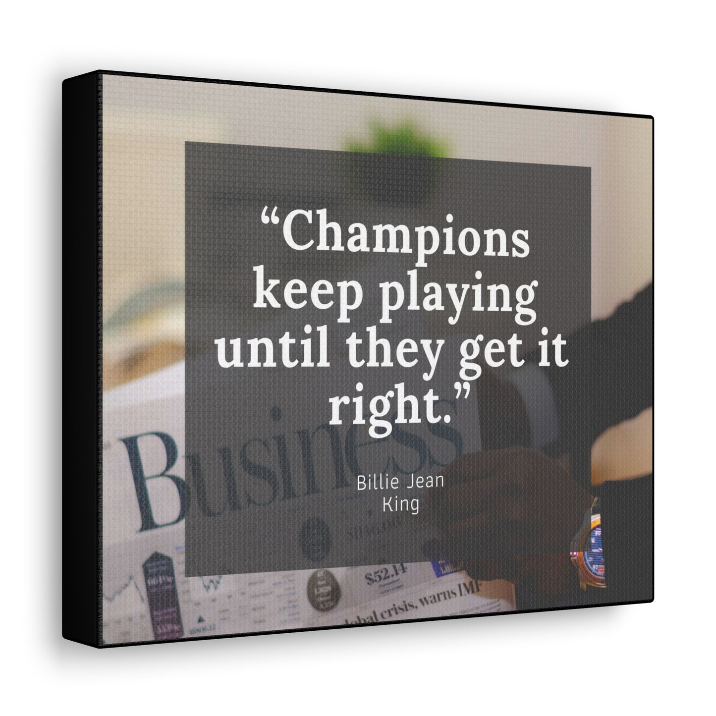 Champions - Canvas Gallery Wraps