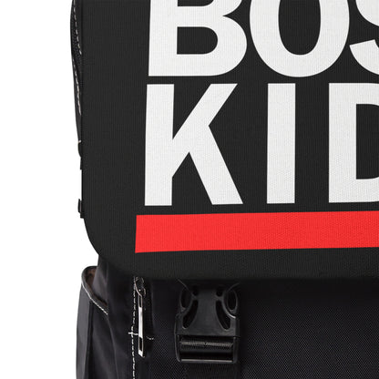 Boss Kid Unisex Casual Shoulder Backpack