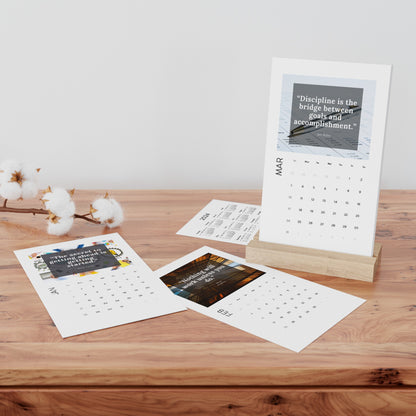 Boss Kid Motivational Vertical Desk Calendar (2024)