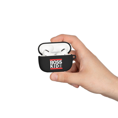 Boss Kid AirPods and AirPods Pro Case Cover - White Design