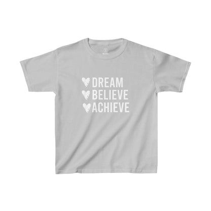 Dream Believe Achieve Heavy Cotton™ Tee - Two Sided Print