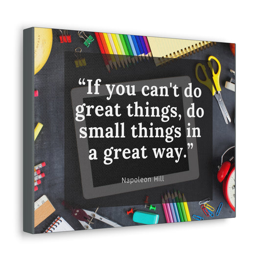 Small Things - Canvas Gallery Wraps