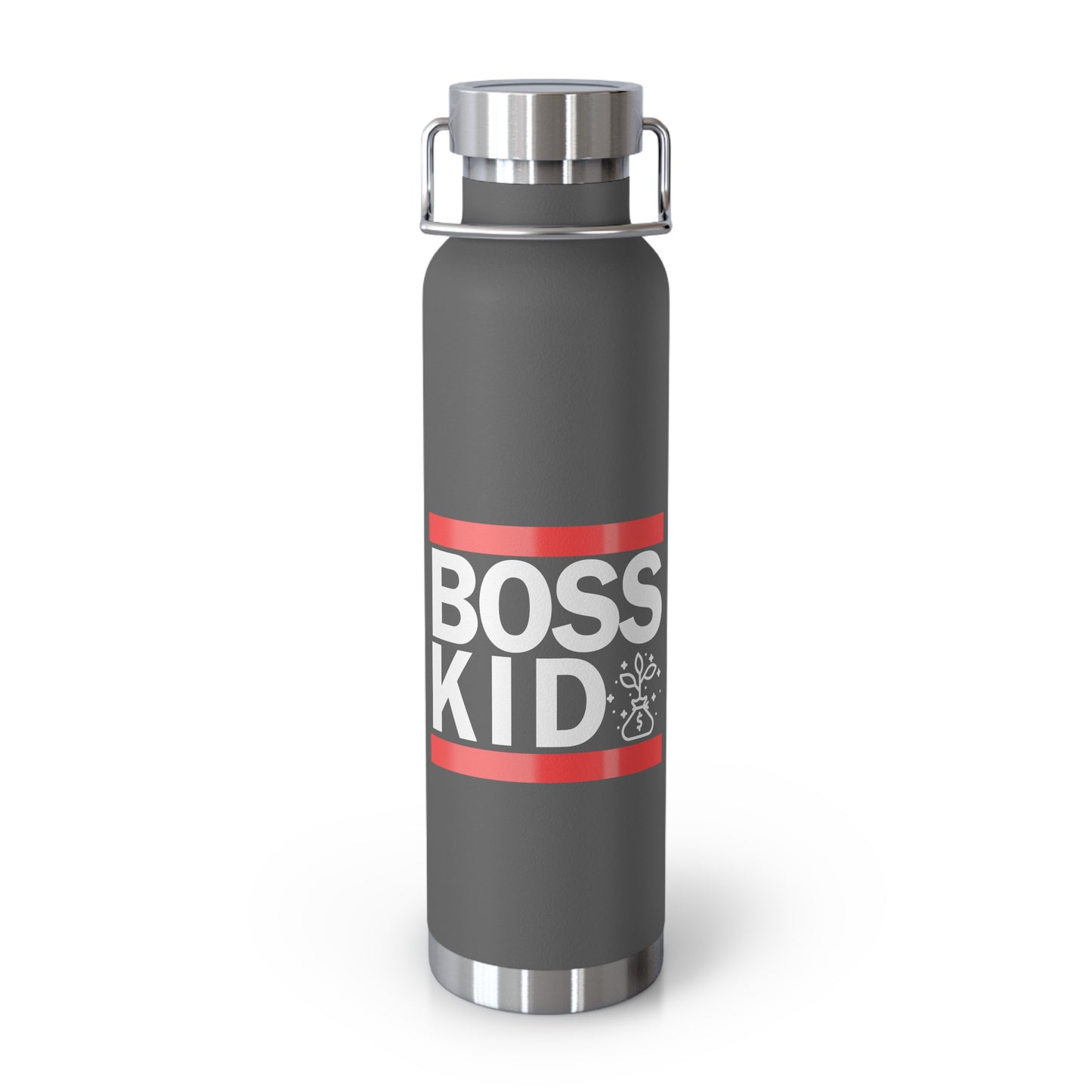 Boss Kid Copper Vacuum Insulated Bottle, 22oz