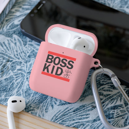 Boss Kid AirPods and AirPods Pro Case Cover - Black Design