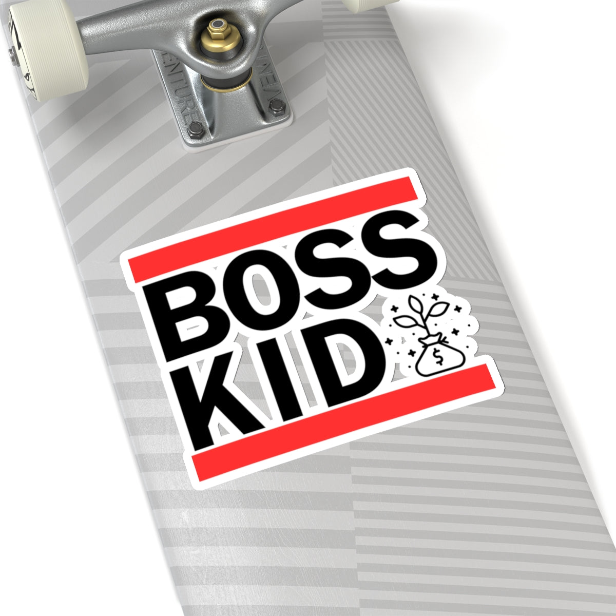 Boss Kid (Black Design) - Kiss-Cut Stickers