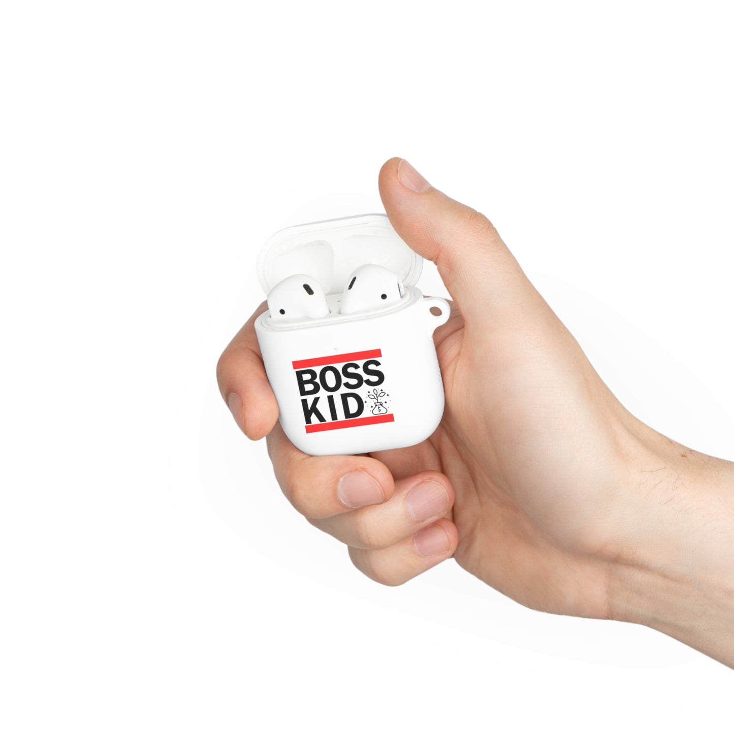 Boss Kid AirPods and AirPods Pro Case Cover - Black Design