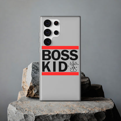 Boss Kid Flexi Cases - Black Design