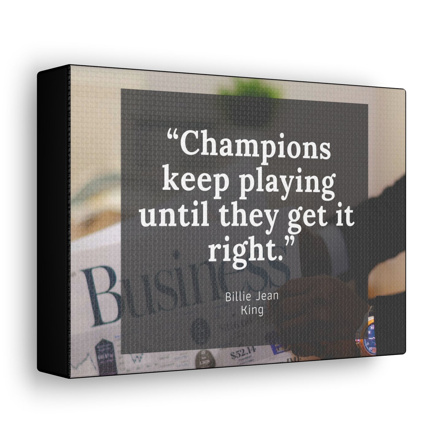 Champions - Canvas Gallery Wraps