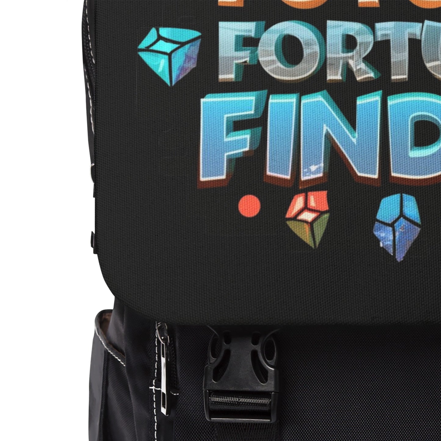 Future Fortune Finder Unisex Casual Shoulder Backpack