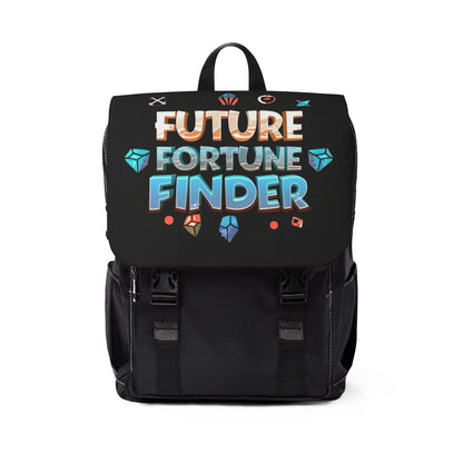 Future Fortune Finder Unisex Casual Shoulder Backpack