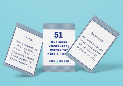 51 Business Vocabulary Words for Kids/Teens